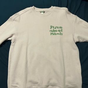 Plans about Plants sweatshirt from H&M Great condition never worn